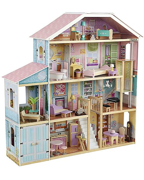 KidKraft OUTLET - Shimmer Grand View Wooden Dolls House - Showroom Sample Dolls Houses