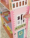 KidKraft Poppy Dollhouse with Functional Door and Window - Wood Dolls Houses