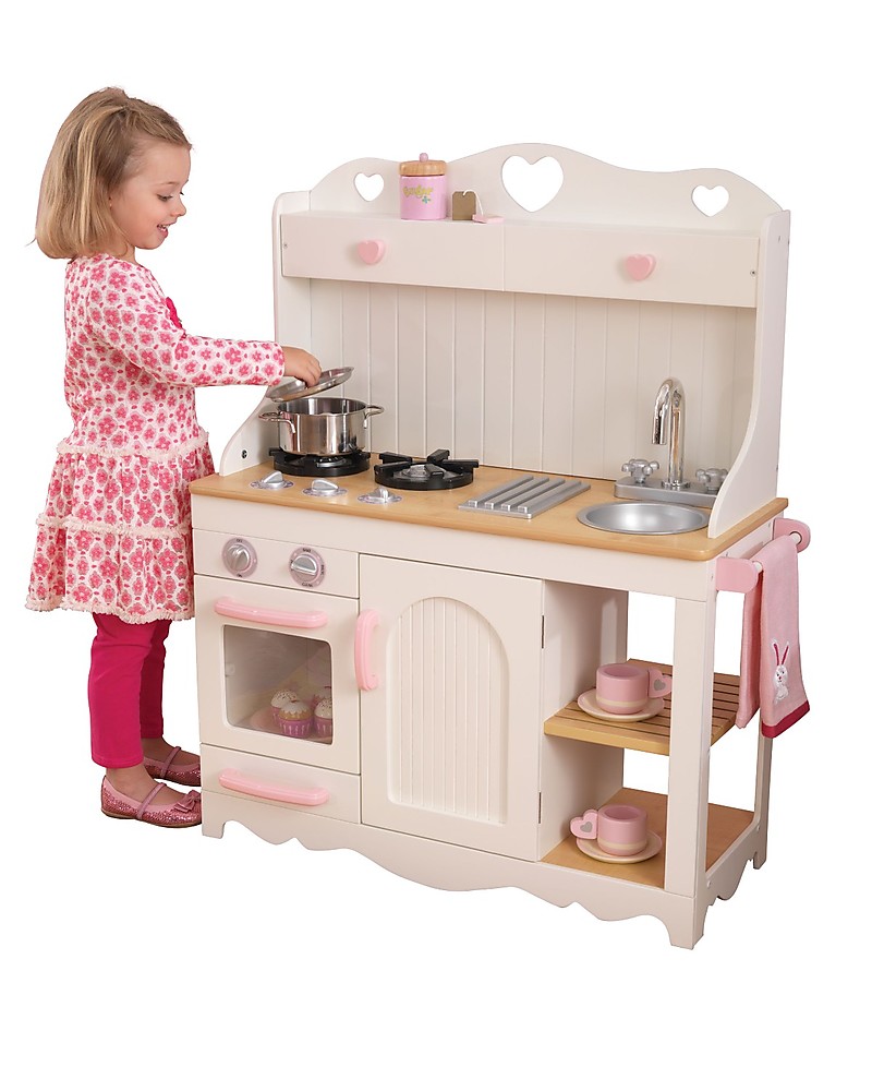 Kidkraft Prairie Wooden Kitchen-Childrens wooden play kitchen 