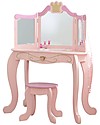 KidKraft Princess Vanity and Stool Pretend Play