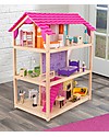 KidKraft So Chic Dollhouse, Rolling with 10 Rooms! - Wood Dolls Houses