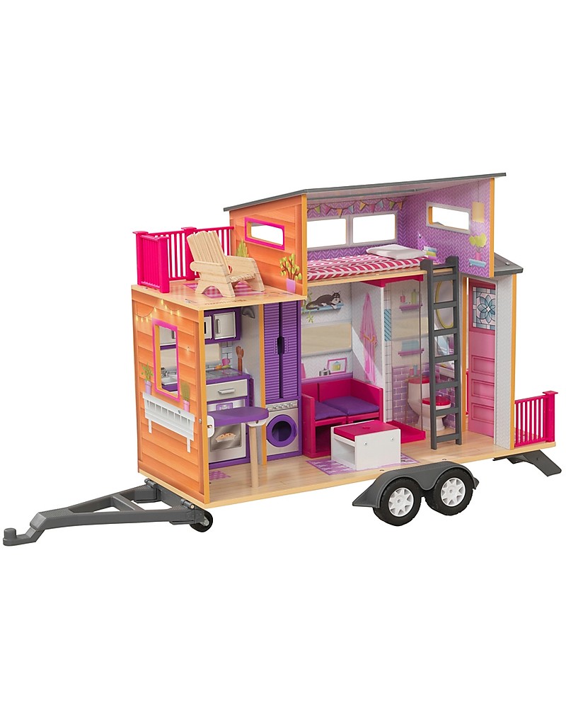 kidkraft dollhouse on wheels