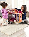 KidKraft Teeny House Dollhouse on Wheels with Pull-Along Hitch - Wood Dolls Houses
