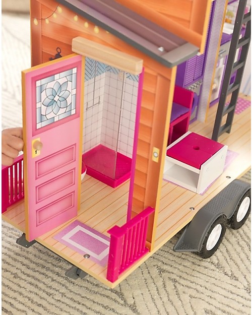 kidkraft dollhouse on wheels