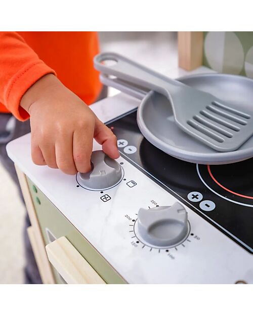 KidKraft Time to Cook Play Kitchen - Learn the time while playing! Toy Kitchens