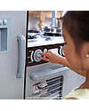 KidKraft Uptown Espresso Play Kitchen - Modern Design - Interactive Appliances! Toy Kitchens