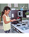 KidKraft Uptown Espresso Play Kitchen - Modern Design - Interactive Appliances! Toy Kitchens