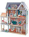 KidKraft Wood Dollhouse Dahlia with Elevator - EZ Kraft Assembly™ Dolls Houses