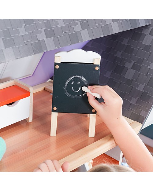 KidKraft Wood Dollhouse Dahlia with Elevator - EZ Kraft Assembly™ Dolls Houses