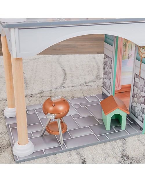 KidKraft Wood Dollhouse Dahlia with Elevator - EZ Kraft Assembly™ Dolls Houses