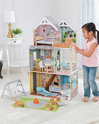 KidKraft Wooden Dollhouse - Hallie Dolls Houses