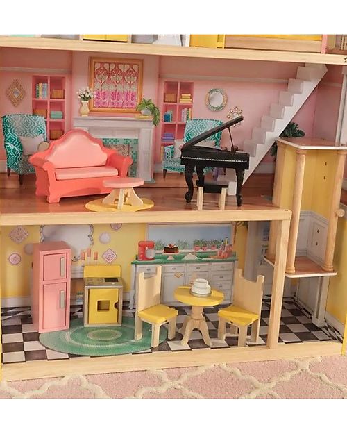 KidKraft Wooden Dollhouse Lola Mansion unisex (bambini)