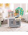 KidKraft Wooden Happy Harvest Play Kitchen - Collect the lemons from the tree! Toy Kitchens
