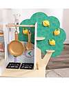 KidKraft Wooden Happy Harvest Play Kitchen - Collect the lemons from the tree! Toy Kitchens