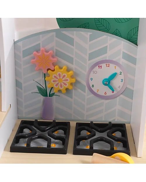 KidKraft Wooden Happy Harvest Play Kitchen - Collect the lemons from the tree! Toy Kitchens