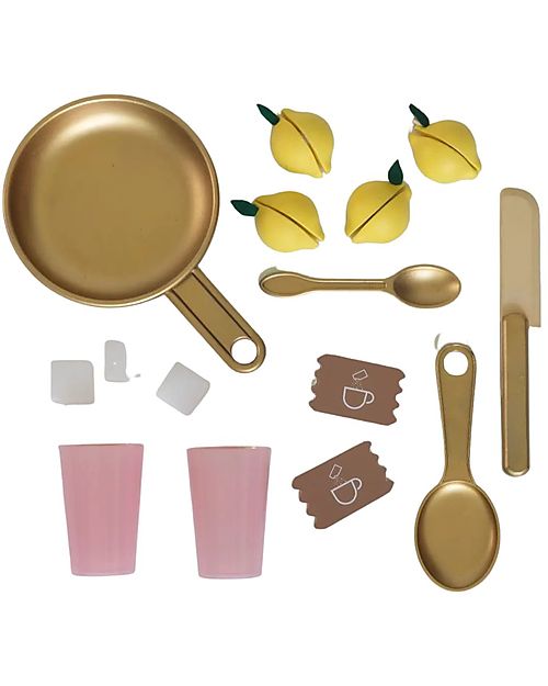 KidKraft Wooden Happy Harvest Play Kitchen - Collect the lemons from the tree! Toy Kitchens