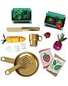 KidKraft Wooden Terrace Garden Play Kitchen - Learn how to grow fruit! Toy Kitchens