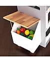 KidKraft Wooden Terrace Garden Play Kitchen - Learn how to grow fruit! Toy Kitchens