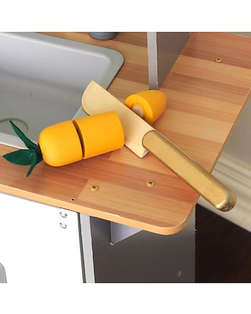 KidKraft Wooden Terrace Garden Play Kitchen - Learn how to grow fruit! Toy Kitchens