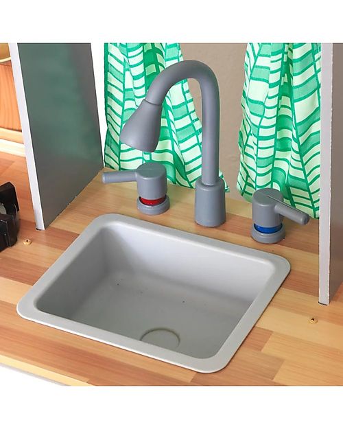 KidKraft Wooden Terrace Garden Play Kitchen - Learn how to grow fruit! Toy Kitchens