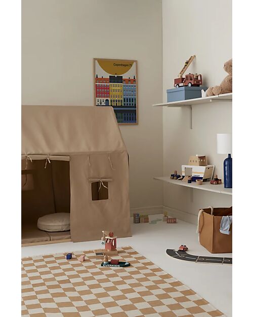 Kid's Concept Aiden Wooden Container Port - Multicolor - Certified FSC Wood Wooden Toy Cars, Trains & Trucks