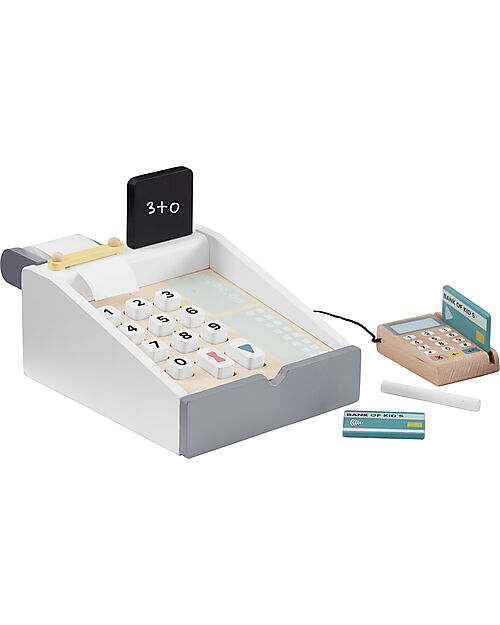 Kid's Concept Children's Wooden Cash Register Pretend Play