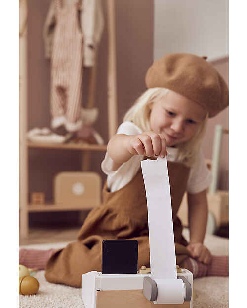 Kid's Concept Children's Wooden Cash Register Pretend Play