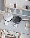 Kid's Concept Play Kitchen - White - Pots are included! Toy Kitchens