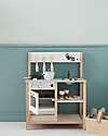 Kid's Concept Play Kitchen - White - Pots are included! Toy Kitchens