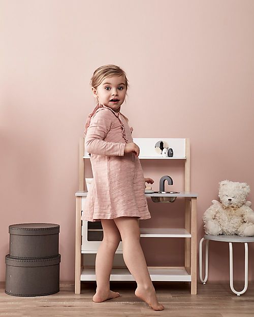 Kid's Concept Play Kitchen - White - Pots are included! Toy Kitchens