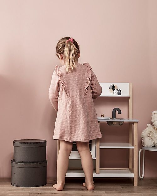 Kid's Concept Play Kitchen - White - Pots are included! Toy Kitchens