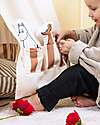 Kid's Concept Play Tent with Figures - Moomin - 100% Cotton - 2+ Years Tepees & Tents