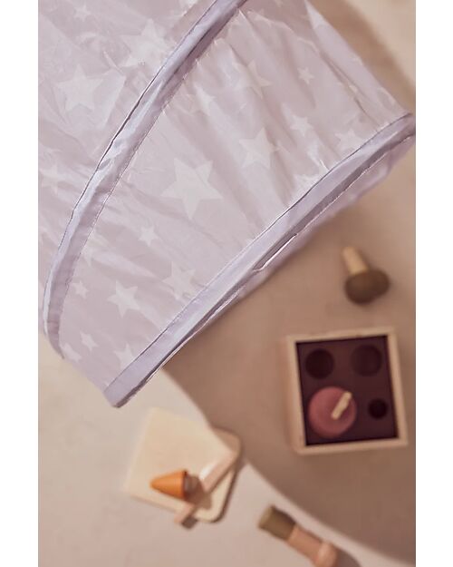 Kid's Concept Playingtunnel - Lilac with White Stars - Crawl and hide! Tepees & Tents