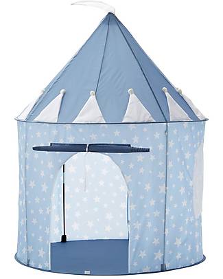 Kid's Concept Polyester Playing Tent - Blue with White Stars - The perfect retreat! Tepees & Tents