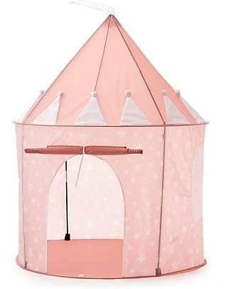 Kid's Concept Polyester Playing Tent - Pink with White Stars - The perfect retreat! Tepees & Tents