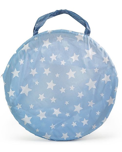 Kid's Concept Polyester Playingtunnel - Blue with White Stars - Crawl and hide! Tepees & Tents
