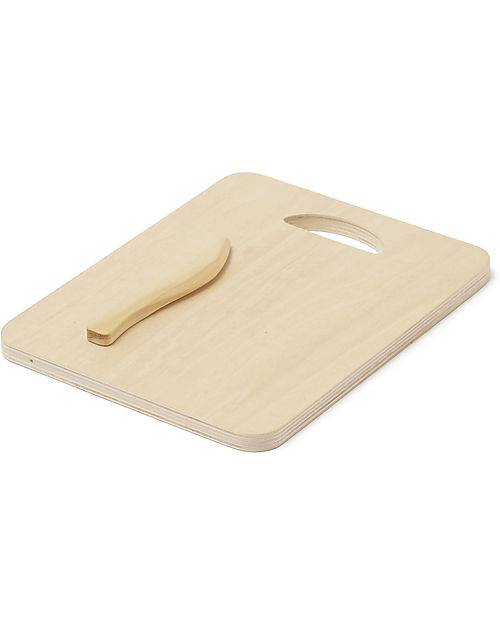 Kid's Concept Pots & Pans Play Set - Wood - 10 Pieces - Everyone at the table! Toy Kitchens