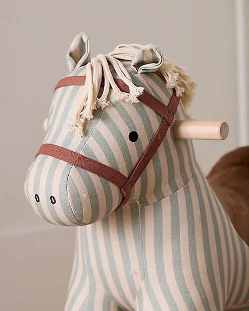 Kid's Concept Rocking Horse - Sam Aiden - Stripes - 18m+ Rides On