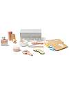 Kid's Concept Spa Play Set - Wood - 16 Pieces - Are you ready to relax? Pretend Play