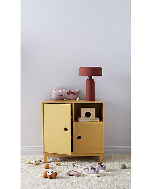 Kid's Concept Wooden Cabinet - Yellow - With bracket on the back to prevent tipping! Bedside Tables