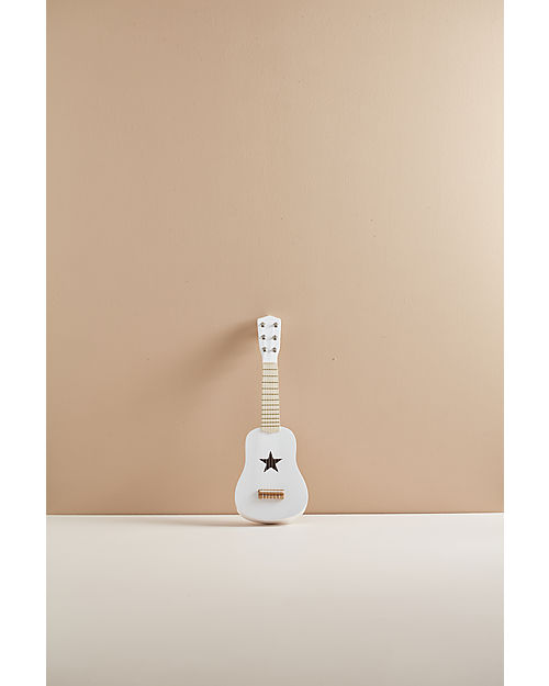 Kid's Concept Wooden Guitar - White - Be inspired by the music! Musical Instruments