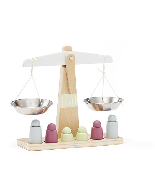 Kid's Concept Wooden Toy Scale - Have fun with numbers! Montessori Toys