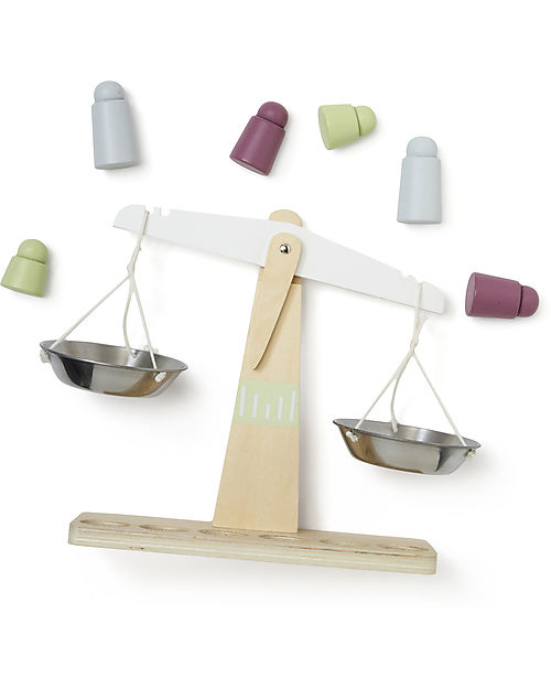 Kid's Concept Wooden Toy Scale - Have fun with numbers! Montessori Toys