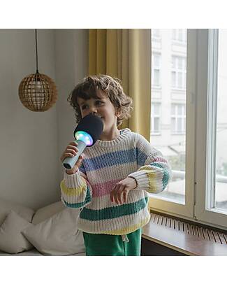 Kidywolf All-in-One Microphone - Green - Sing, Record, and Have Fun Audio Players