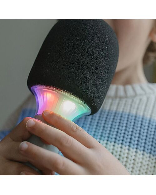 Kidywolf All-in-One Microphone - Green - Sing, Record, and Have Fun Audio Players