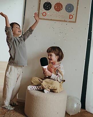 Kidywolf All-in-One Microphone - Pink - Sing, Record, and Have Fun Audio Players