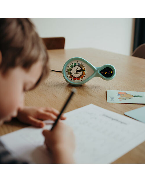 Kidywolf Analog and Digital Alarm Clock - Green - Perfect for Learning to Tell Time - 6+ Years Watches