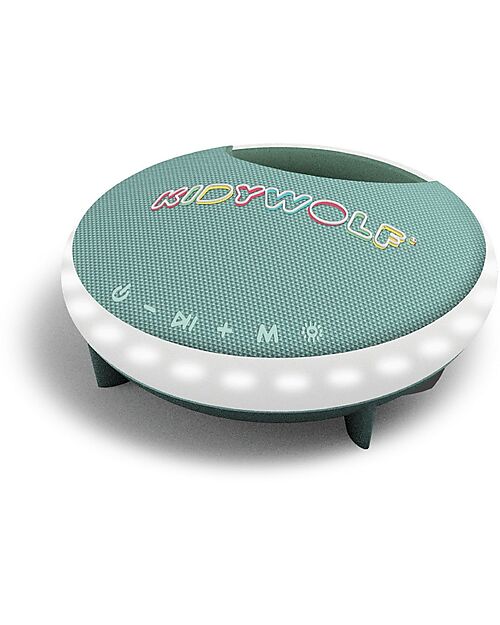 Kidywolf Kids Karaoke - Green - 2 Microphones and 2 Speakers Audio Players