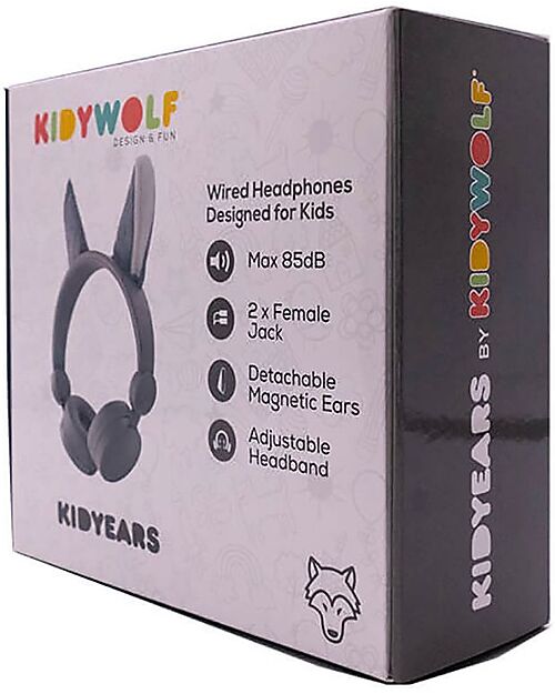 Kidywolf Kidyears - Headphones - Wolf Audio Players
