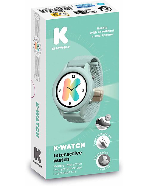 Kidywolf Kidywatch Multifunction Smartwatch - Green - Smart Watch with Interactive Features Watches